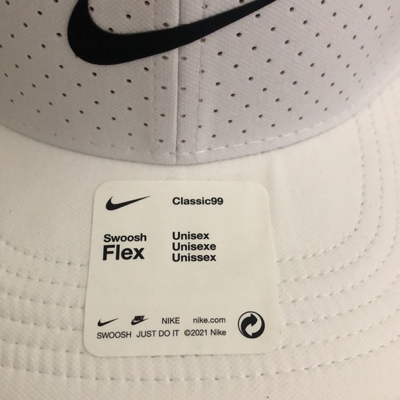 NWT unisex white Nike Hat - Picture 4 of 4